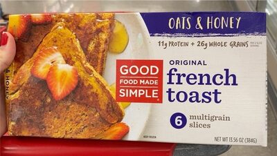 Oats & Honey Original French Toast, Oats & Honey