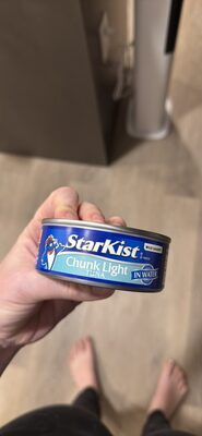 Chunk Light Wild Caught Tuna In Water, Chunk Light In Water