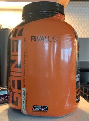Creamy Vanilla Clean Gainer Muscle & Weight Enhancing Protein Powder, Creamy Vanilla