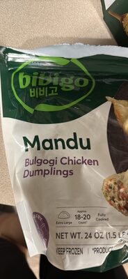 Chicken Bulgogi Mandu
