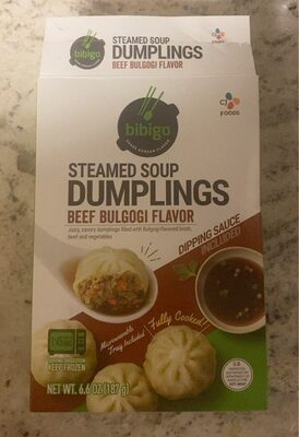 Beef Bulgogi Flavor Steamed Soup Dumplings, Beef Bulgogi