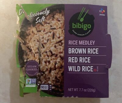 Rice Medley Brown Rice, Red Rice, Wild Rice,, Rice Medley