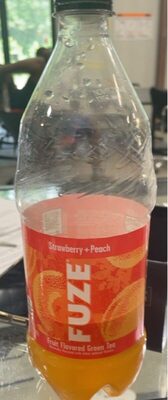 Strawberry+Peach Fruit Flavored Green Tea, Strawberry+Peach