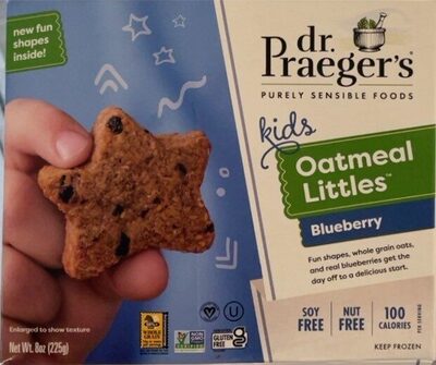 Blueberry Kids Oatmeal Littles, Blueberry