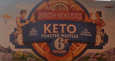 Keto Frozen Waffles