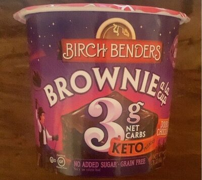 Double Chocolate Brownie A La Cup, Double Chocolate