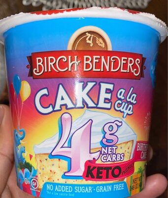 Birthday Cake Cookie A La Cup, Birthday Cake