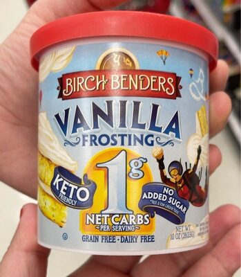 Vanilla Keto Friendly Frosting, Vanilla