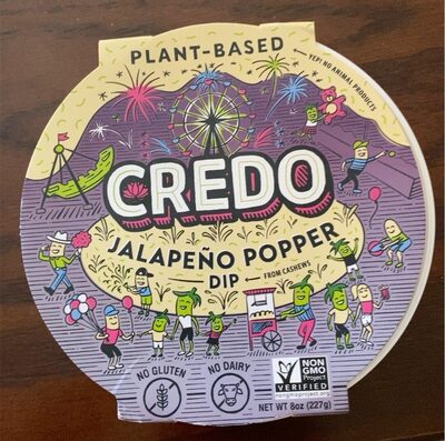 Jalapeno Popper Plant - Based Dip, Jalapeno Popper