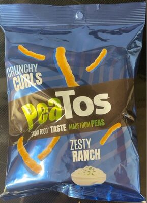 Zesty Ranch Crunchy Curls, Zesty Ranch