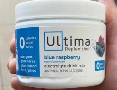 Blue Raspberry Electrolyte Drink Mix, Blue Raspberry