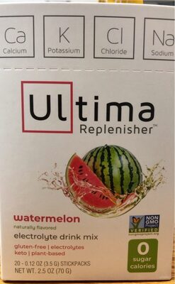 Watermelon Electrolyte Drink Mix Stick Packs, Watermelon