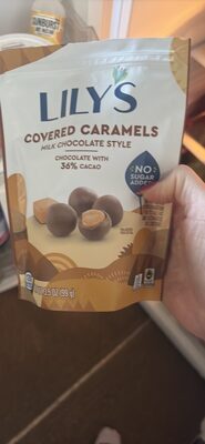 Milk Chocolate Style Covered Caramels 40% Cocoa Bar, Milk Chocolate Style Covered Caramels