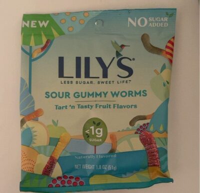 Sour Gummy Worms Candy, Sour Gummy Worms