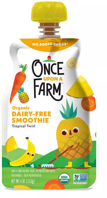 Tropical Twirl Organic Dairy-Free Smoothie, Tropical Twirl