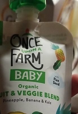 Tropical Greens Cold-Pressed Organic Fruit & Veggie Blend, Tropical Greens
