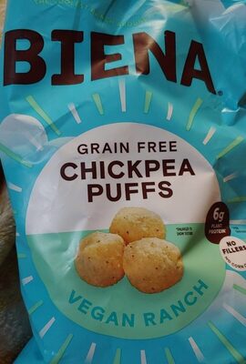 Vegan Ranch Baked Chickpea Puffs, Vegan Ranch