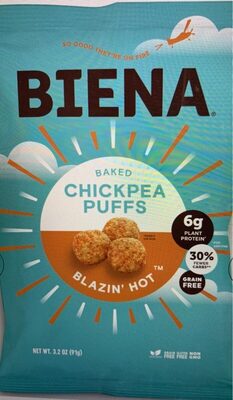 Blazin' Hot Baked Chickpea Puffs, Blazin' Hot