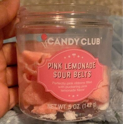 Pink Lemonade Sour Belts, Pink Lemonade