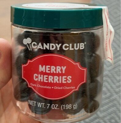 Merry Cherries Dark Chocolate Dried Cherries, Merry Cherries
