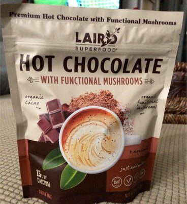 Hot Chocolate With Functional Mushrooms Drink Mix, Hot Chocolate With Functional Mushrooms
