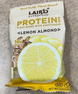 Lemon Almond Protein Bar, Lemon Almond