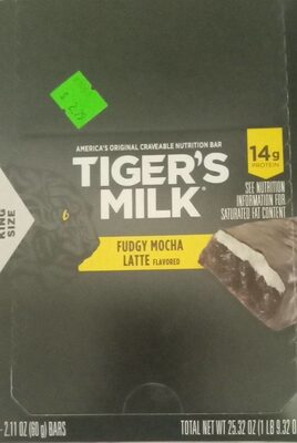 Fudgy Mocha Latte Flavored Bars, Fudgy Mocha Latte