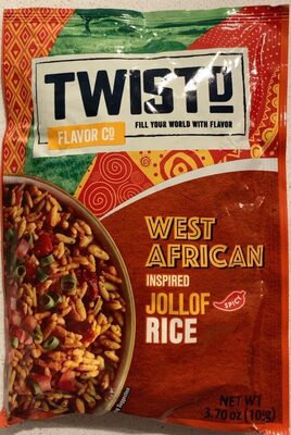 West African Inspired Jollof Rice, West African