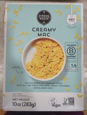 Strong Roots Creamy Mac, 10 Oz