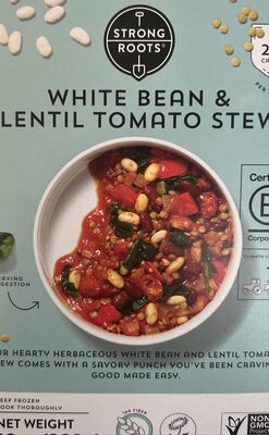 White Bean & Lentil Tomato Stew, White Bean & Lentil Tomato