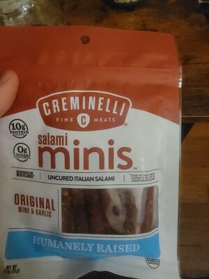 Original Wine & Garlic Uncured Italian Salami, Original