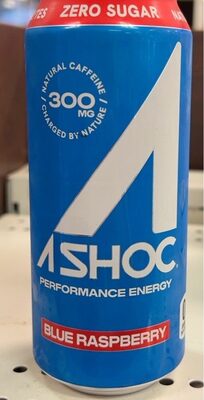 Blue Raspberry Energy Drink, Blue Raspberry