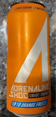 Orange Freeze Energy Drink, Orange Freeze