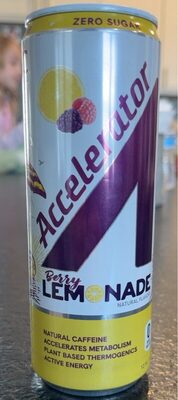 Berry Lemonade Energy Drink, Berry; Lemonade