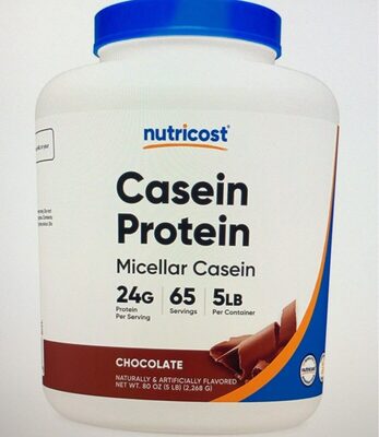 Casein Protein 24 G Micellar Casein Powder, Chocolate, Chocolate