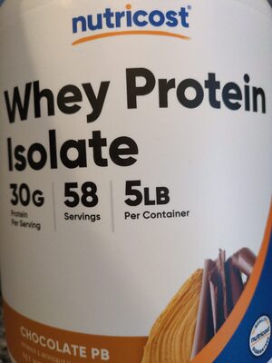 Whey Protein 30 G Isolate Powder, Chocolate Pb, Chocolate Pb