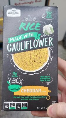 Cheddar Cauliflower Rice, Cheddar