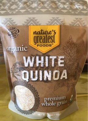 Organic Premium Whole Grain White Quinoa