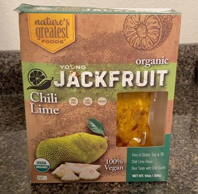 Chili Lime Flavor Organic Young Jackfruit, Chili Lime