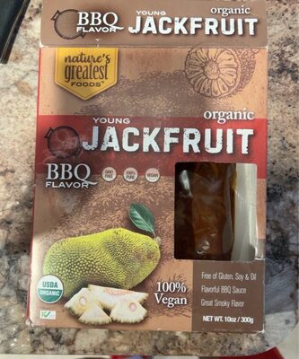 BBQ Flavor Organic Young Jackfruit, BBQ