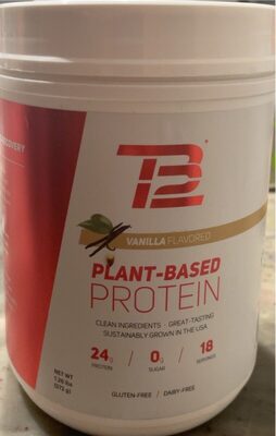 Vanilla Flavored Plant-Based Protein, Vanilla
