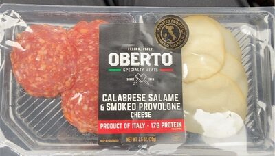 Calabrese Salame & Smoked Provolone Cheese, Calabrese Salame & Smoked Provolone