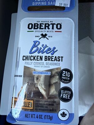 Fully Cooked, Seasoned Fire Grilled Chicken Breast Bites, Teriyaki Dipping Sauce, Teriyaki Dipping Sauce