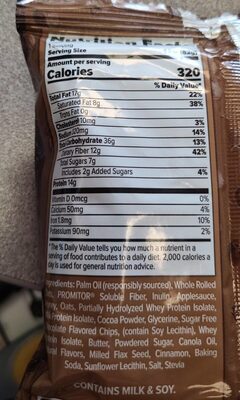Double Chocolate Chip Oatmeal Protein Pie, Double Chocolate Chip