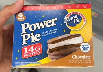Chocolate Power Pie Super Stacked Protein Snack, Chocolate