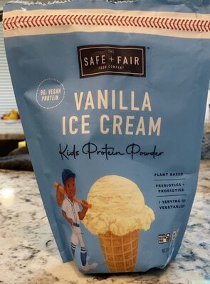 Vanilla Ice Cream Kids Protein Powder, Vanilla Ice Cream