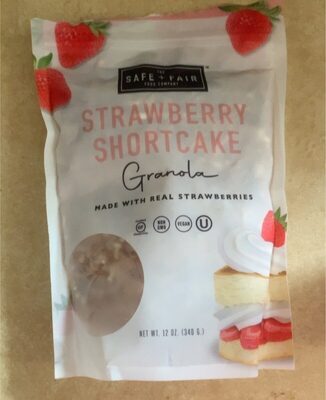 Strawberry Shortcake Granola, Strawberry Shortcake