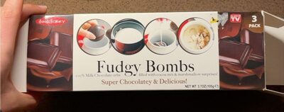 Milk Chocolate Orbs Filled With Cocoa Mix & Marshmallow Fudgy Bombs, Cocoa Mix & Marshmallow
