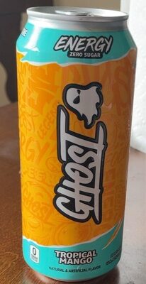 Tropical Mango Zero Sugar Energy Drink, Tropical Mango