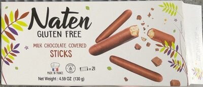 Gluten Free Milk Chocolate Covered Sticks, Milk Chocolate